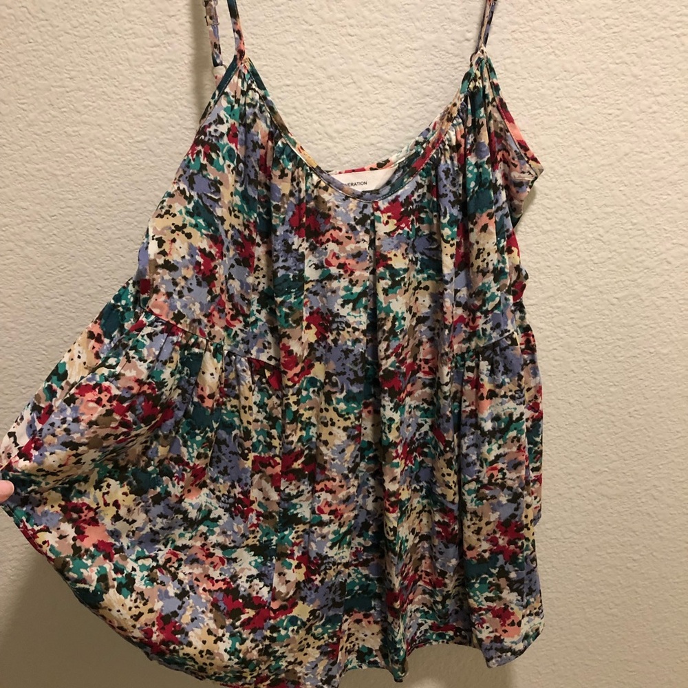 BCBGeneration floral tank